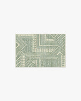 Bogolan Sage Rug by Malene Barnett