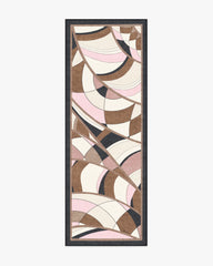 Portobello Road Soft Pink & Black Rug by RIXO