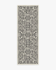 Delphina Black & White Flatwoven Rug