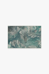 Aurora Teal Grey Rug