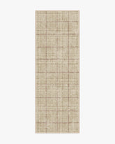 Glen Plaid Camel & Burgundy Rug