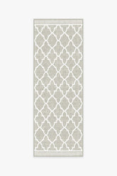 Varia Trellis Stone Outdoor Rug
