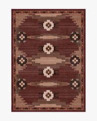 Annika Rust Red Rug