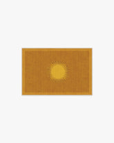 Helios Gold Flatwoven Rug by Matthew Williamson