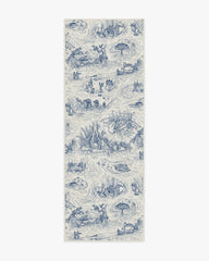 Star Wars Toile Blue Rug