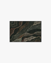 Adorned Black Multicolor Rug by Malene Barnett