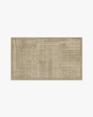 Linear Oasis Warm Taupe Rug