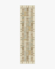 Selene Neutral Multicolor Flatwoven Rug by Architectural Digest
