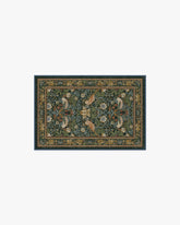 Strawberry Thief Indigo Flatwoven Rug by Morris & Co.