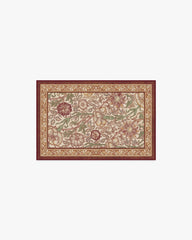 Pink & Rose Burgundy Rug by Morris & Co.