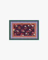 Ambroeus Royal Plum Flatwoven Rug by Iris Apfel