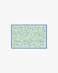 Garden Party Blue Flatwoven Rug by Mrs. Alice