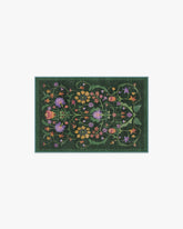 Protea Forest Green Rug by Iris Apfel
