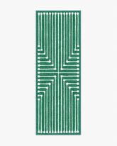 Inkdrop Green Rug by Jonathan Adler