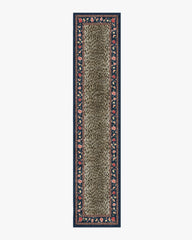 Kensington Sapphire & Brown Flatwoven Rug by RIXO