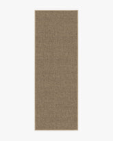 Burlap Solid Sand Re-Jute Rug