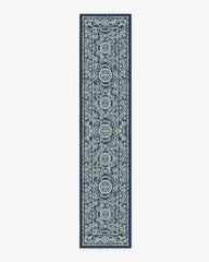 Delphina Navy Blue Flatwoven Rug