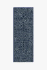 Parquet Navy Outdoor Rug