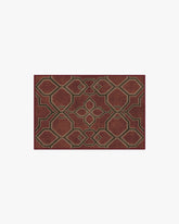 Kian Red Flatwoven Rug by Martyn Lawrence Bullard
