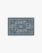 Delphina Navy Blue Flatwoven Rug