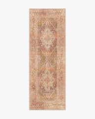 Santiago Coral & Gold Rug