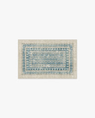 Cyrus Neutral & Blue Rug