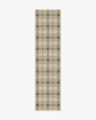 Piper Plaid Neutral Flatwoven Rug