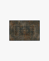 Ophelia Navy & Redwood Flatwoven Rug