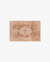 Santiago Coral & Gold Rug