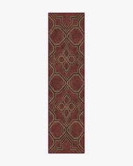 Kian Red Flatwoven Rug by Martyn Lawrence Bullard