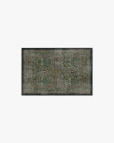 Blackthorn Forest Green Flatwoven Rug by Morris & Co.