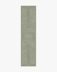 Valencia Sage Green Flatwoven Rug