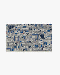 Smugglers Geo R2D2 Blue Rug