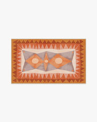 Hilma Papaya Outdoor Rug by Justina Blakeney