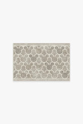 Mickey Trellis Ash Grey Flatwoven Rug