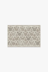 Mickey Trellis Ash Grey Flatwoven Rug