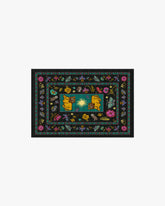 Lion’s Cub Charcoal Multicolor Flatwoven Rug by RIXO