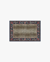 Kensington Sapphire & Brown Flatwoven Rug by RIXO