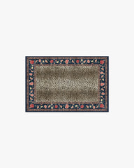Kensington Sapphire & Brown Flatwoven Rug by RIXO