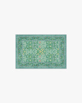 Blackthorn Multicolor Jade Flatwoven Rug by Morris & Co.