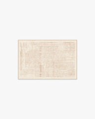 Linear Oasis Neutral Rug