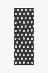 Cobblestone Black Outdoor Rug