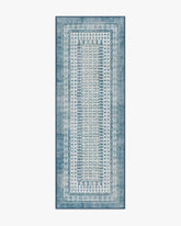 Cyrus Ocean & Ivory Outdoor Rug