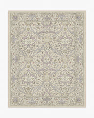 Montreal Beige & Lilac Rug by Morris & Co.