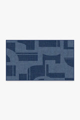 Bodin Ink Blue Outdoor Rug