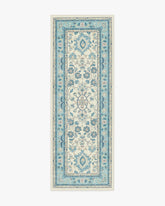Calabria Cream & Light Blue Rug