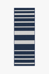 Sailmaker Stripe Blue Outdoor Rug