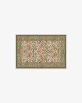Strawberry Thief Sage & Rose Rug by Morris & Co.