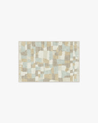 Boulder Neutral & Grey Flatwoven Rug by The Local Project