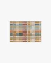 Margot Plaid Ochre Multicolor Flatwoven Rug
